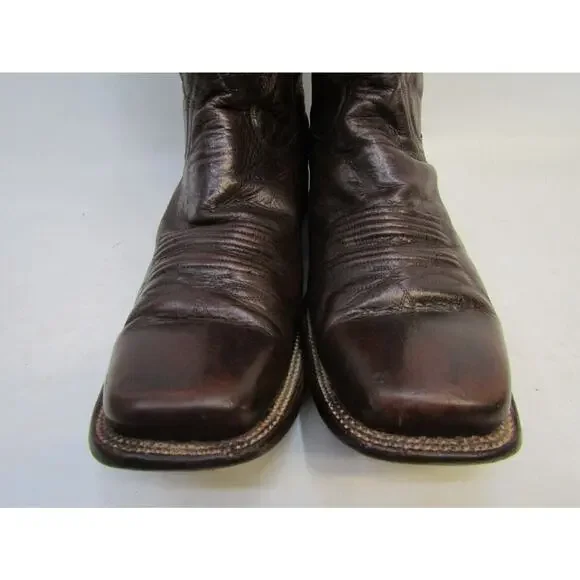 Circle G Mens Size 12 D Brown Leather Cowboy Western Boots display picture 1